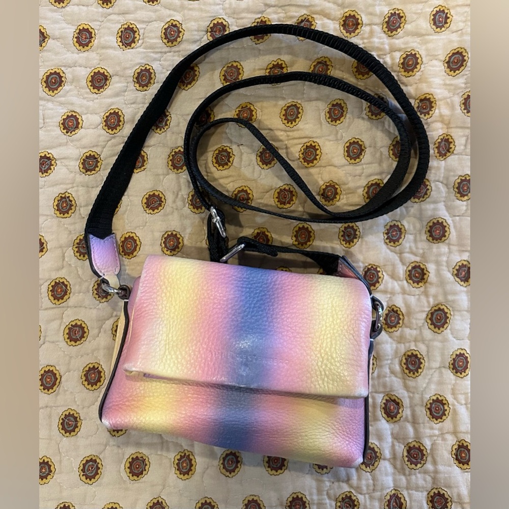 Aimee Kestenberg Broadway Mini Leather Ombre Crossbody Bag
